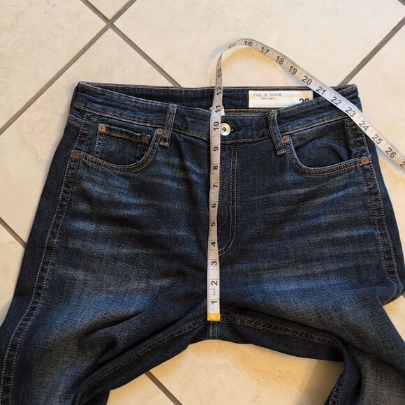 Rag And Bone Dre Low-Rise Slim Boyfriend Aster Size 29 - Picture 13 of 13